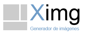 Ximg.es - Generador de imágenes vacias para maquetación html